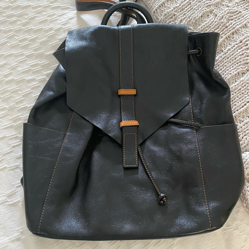 Vera Bradley leather backpack